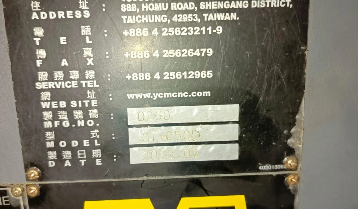  Manual & CNC Machining Workshop YCM GT250A  3 ~blog/2024/10/1/untitled1